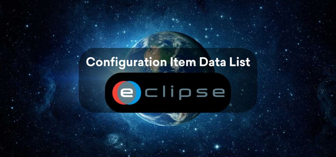 Configuration Item Data List