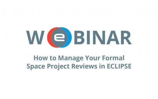 Webinar How to manage your formal space project reviews in ECLIPSE